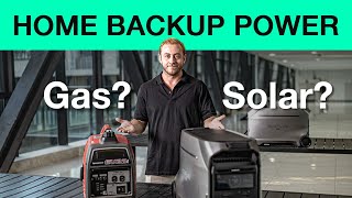 Solar vs Gas for Backup Power  Pros Cons and Best Picks [upl. by Paz]