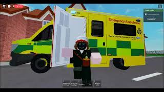 Roblox Ambulance Responding [upl. by Aeriel]