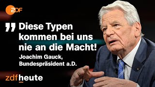 Joachim Gauck über Wahlerfolge der AfD  Markus Lanz vom 18 Juli 2023 [upl. by Ydak]