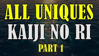 Fishing Planet  All UNIQUES Fish Location  Kaiji No Ri  Part 1 [upl. by Netti211]