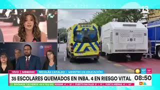 Cuatro estudiantes en riesgo vital y más de 30 heridos tras la explosión en IMBA  Tu Día  Canal 13 [upl. by Hanala551]