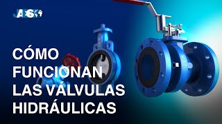 Cómo funcionan las válvulas hidráulicas  Los diferentes tipos de válvulas [upl. by Akimak]