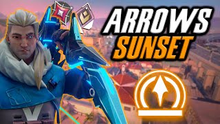 ⚡MEJORES ARROWS de SOVA en SUNSET 2023⚡  Kersade [upl. by Nannarb]