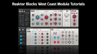 Native Instruments West Coast Block Teaser  Reaktor 6 [upl. by Ylrebnik741]