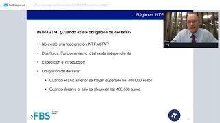 Taller práctico Cómo presentar la declaración de INTRASTAT a partir de 2022 [upl. by Budge]