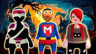 HALLOWEEN EN EL MUNDO DE LA PLASTILINA TROLL EN MINECRAFT 😃👻 [upl. by Alesandrini]