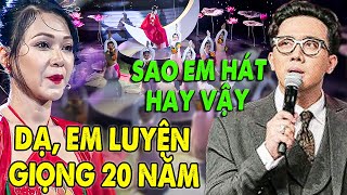 NGHỆ SĨ NGHỈ DIỄN ĐI HÁT khiến giám khảo bất ngờ VÌ GIỌNG HÁT CỰC KHỦNG SAU 20 NĂM LUYỆN GIỌNG THVL [upl. by Eleirbag]