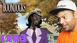 The Boondocks  S1E3quotGuess Hoes Coming to Dinnerquot  REACTION [upl. by Baynebridge]