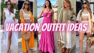 Vacation Outfit Ideas  What to Wear on Vacation 2024  Vacation Outfits 2024 [upl. by Drofub]