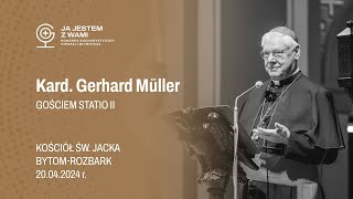 KE2024 STATIO II  gość kard Gerhard Müller relacja wideo [upl. by Odareg225]