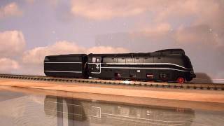 Fleischmann N gauge DRG DCC dound BR01 demo video [upl. by Ellord]