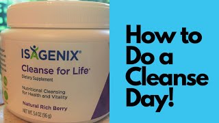 How to do an Isagenix Cleanse Day [upl. by Adnarahs803]