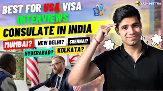 Best Consulate in India for USA Visa Interviews [upl. by Curhan505]