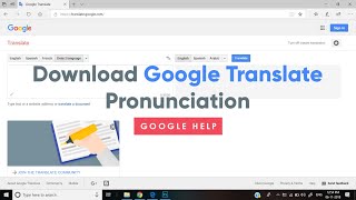 How to download Google Translate voice  Google Help [upl. by Yaakov]