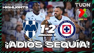 Resumen y goles  Monterrey 12 Cruz Azul  Highlights  AP2023J6  Liga Mx  TUDN [upl. by Hege21]