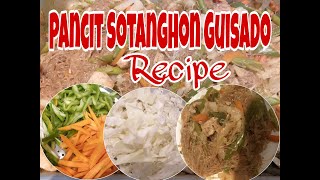 Pancit Sotanghon Guisado Recipe [upl. by Yarrum]