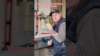 Do you carry out a tightness test on a service gastraining gasengineer plumbing [upl. by Anaicul]