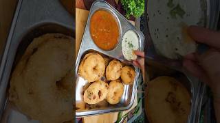 south indian vada sambar recipe shorts [upl. by Onil527]