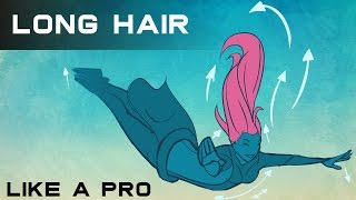 How To Draw and Animate Hair [upl. by Genaro]