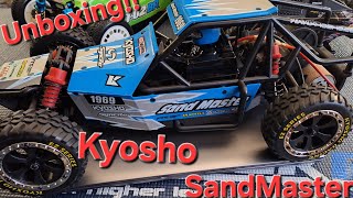 Kyosho Sand Master UNBOXING rc rccar hobby [upl. by Charteris]