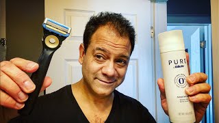 Gillette Heated Razor Review amp Shave — average guy tested APPROVED [upl. by Flanigan]