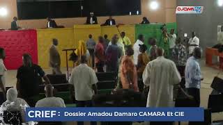 Procès Crief Audience du 11 Janvier 2024Affaire Amadou Damaro CAMARA et Cie Partie 1 [upl. by Munafo]