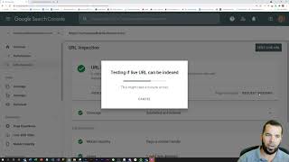 How To Request Manual Indexing Of A URL In Google Search Console [upl. by Ecirtnas]