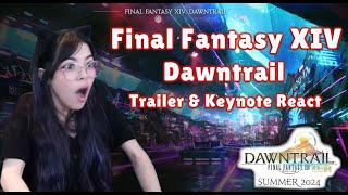 FFXIV JP FANFEST 2024 Dawntrail Full Trailer And Keynote Reaction [upl. by Ettelra]