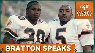 Will Miami Bring Back A Championship Culture  Hurricanes LEGEND Melvin Bratton Speaks Out [upl. by Akemihs459]