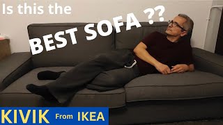 IKEA KIVIK sofa Assemble Guide and Review [upl. by Patten]