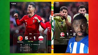 🚨 Ligue des Nations  le Portugal étrille la Pologne avec un grand Cristiano Ronaldo l’Espagne… [upl. by Artemas]