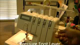 How To Use A Serger Part 1 Identifying Parts [upl. by Laerdna616]