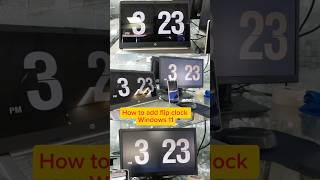 Free Flip Clock screensaver for Windows or Mac 😱 shorts screensaver flipclock fliqlo [upl. by Wexler450]