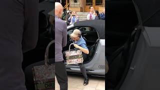 Billionaire lady boss getting out her Audi at Casino billionaire monaco luxury lifestyle fyp [upl. by Assenal413]