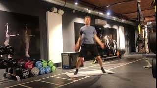 HIIT WORKOUT  2nd Exercise Jumping Jacks [upl. by Maon]