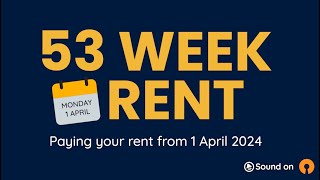 53 week rent [upl. by Eerdna]