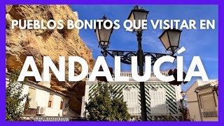 PUEBLOS bonitos de ANDALUCÍA Guía ESPAÑA [upl. by Tenrag]