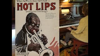 Original James Blythe 1922 piano roll Hot Lips pumped by Artis Wodehouse [upl. by Anilave]