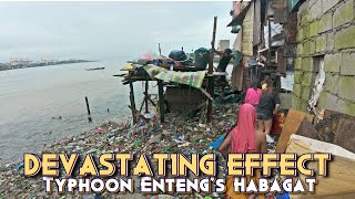 Basecos Real Unseen Seaside Life During Typhoon Entengs Habagat Ultra Devastating Effect  4K 🇵🇭 [upl. by Reinhold]