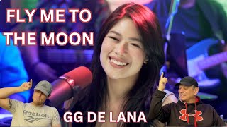 TWO ROCK FANS REACT TO GG DE LANA FLY ME TO THE MOON COVER BY FRANK SINATRA [upl. by Hastings22]