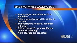 64yearold man shot while walking his dog in Meadville [upl. by Bart]