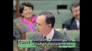 Keating vs Tim Fischer Australian Flag [upl. by Sudaorb]