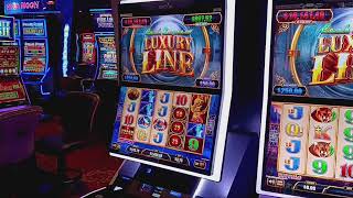 Luxury Line Slot Machine 2400 Jackpot [upl. by Ruella]