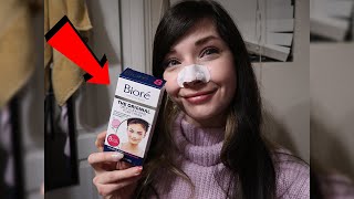 Blackhead Pore Strip Removal [upl. by Berky747]