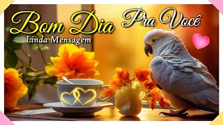 Mensagem de Bom Dia I Você é Muito Especial [upl. by Yeruoc685]