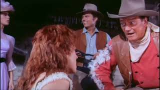 John Wayne chases amp spanks Maureen OHara in quotMcLintockquot [upl. by Adena]