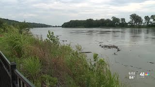 Flooding concerns in Parkville as the Missouri River rises [upl. by Edric597]