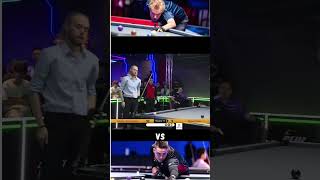 Amazing Bank shot on 8 ball  Francisco sanchez ruiz vs Mickey krause  Peri Open 2024 [upl. by Baumbaugh]