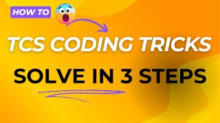 TCS NQT CODING Tricks  Rotate Array  Solve In Just 30 second [upl. by Murrell271]