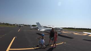 Ocracoke island Airport W95 in a Cirrus SR22 [upl. by Netsoj174]